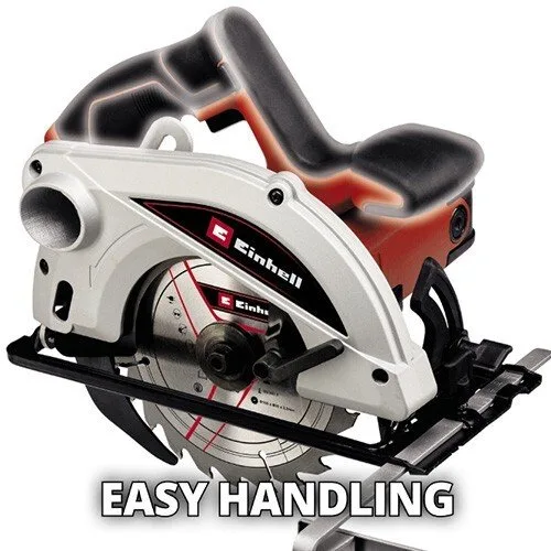 Дискова пила Einhell TC-CS 1250, 1250 Вт, діаметр 165 мм, вага 3.95 кг.