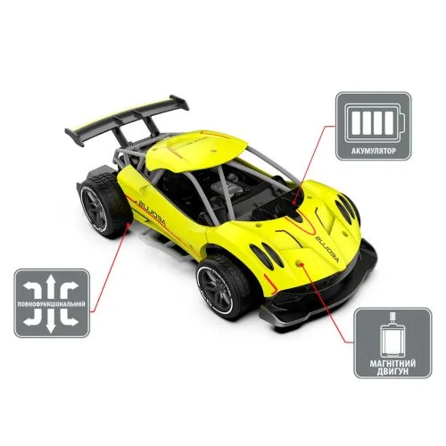 Автомобіль на р/у Speed Racing Drift Sulong Toys жовтий 1:16 для дітей старше 8 років