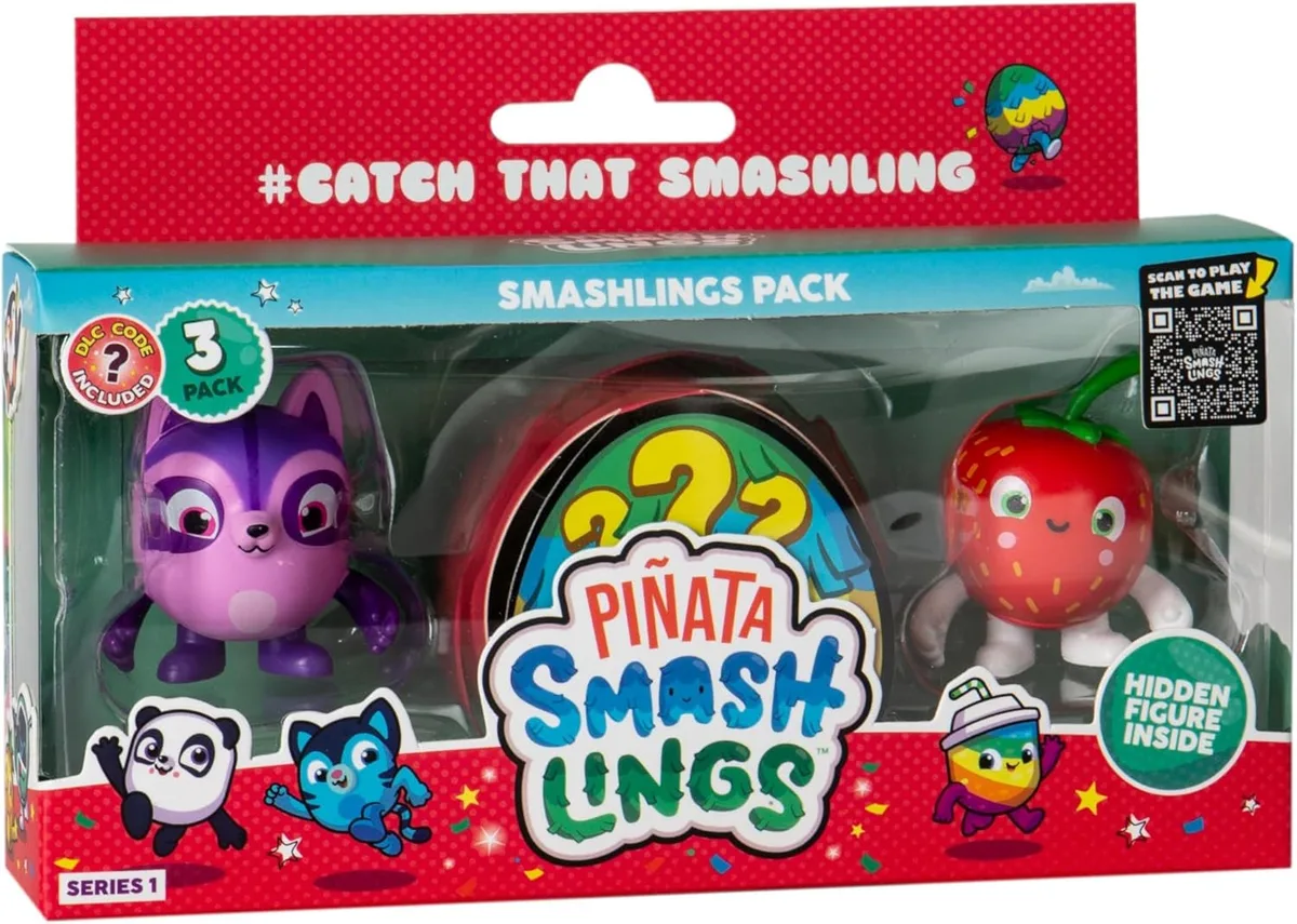 Набір фігурок Pinata Smashlings Потішні герої з сюрпризом для колекціонування 3 персонажа