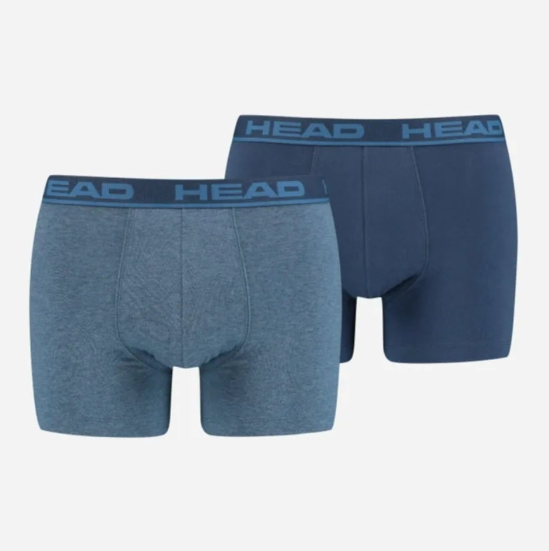 Труси-боксери Head 95% бавовна XL синій блакитний