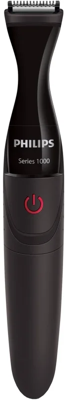 Тример Philips Multigroom Series 1000 4 насадки AA сталь чорний