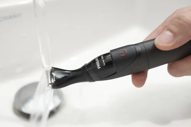 Тример Philips Multigroom Series 1000 4 насадки AA сталь чорний