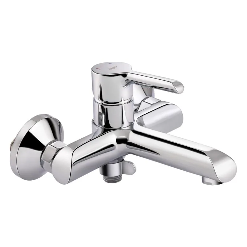 Змішувач для ванни Qtap Grand 006 хромований латунь 220х190х125 мм