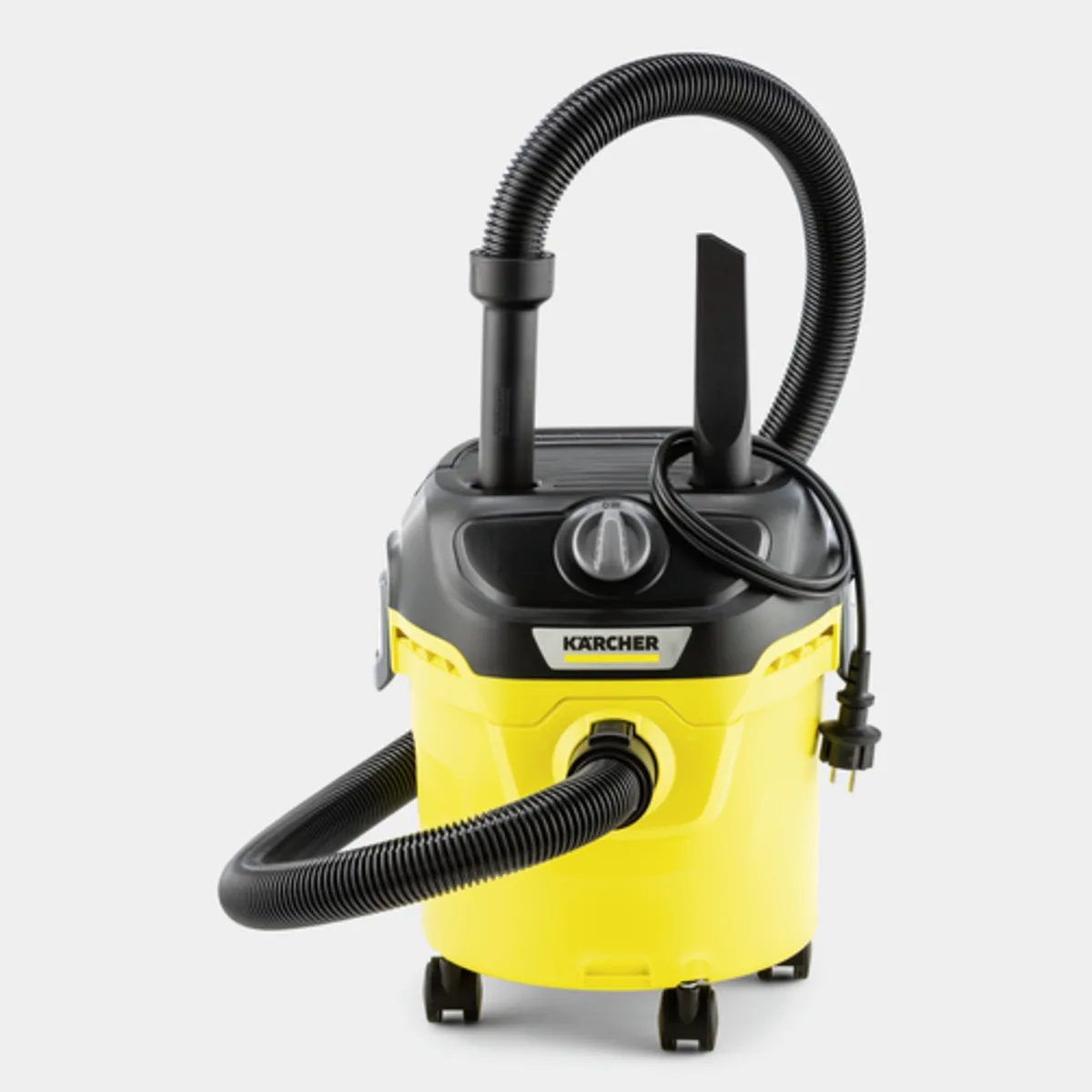 Професійний пилосос Karcher KWD 1 W V-12/2/18 потужністю 1000Вт з контейнером на 12л та вагою 3.58кг.