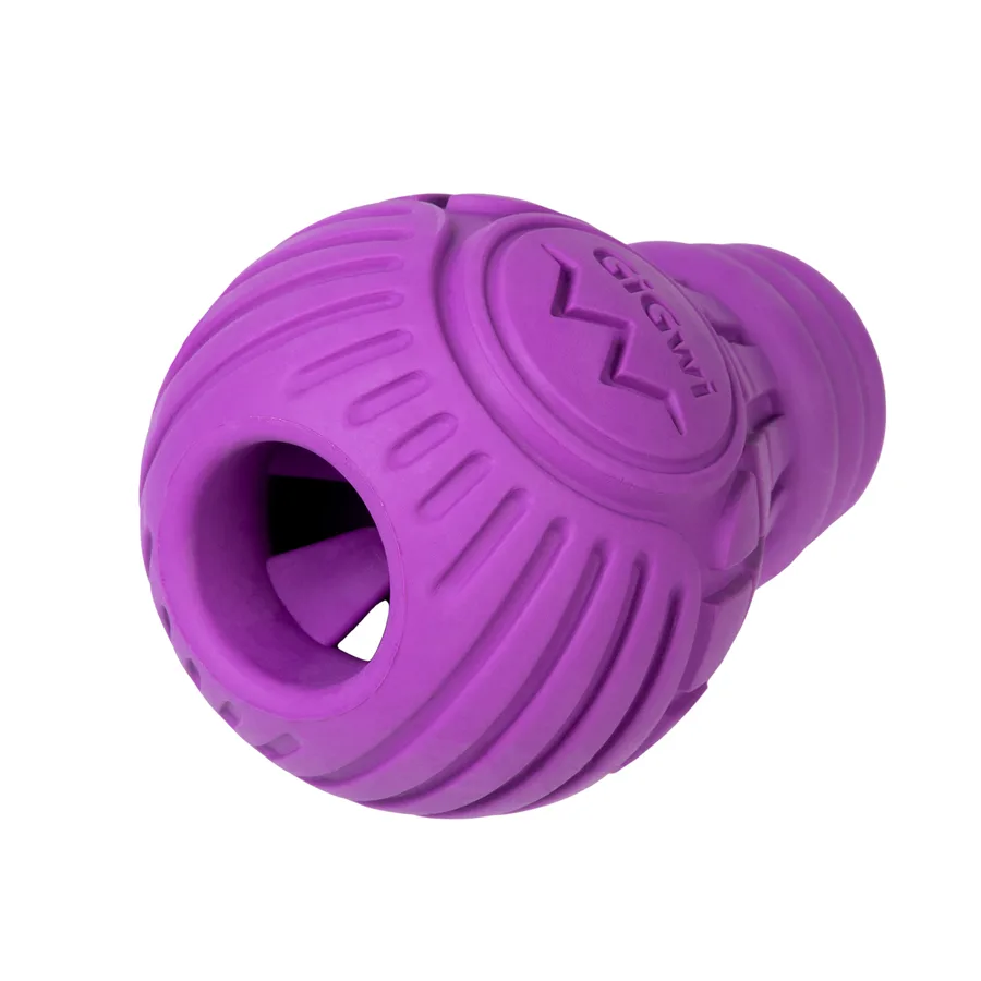 Іграшка для собак GiGwi Bulb Rubber L 13х9 см гума фіолетова