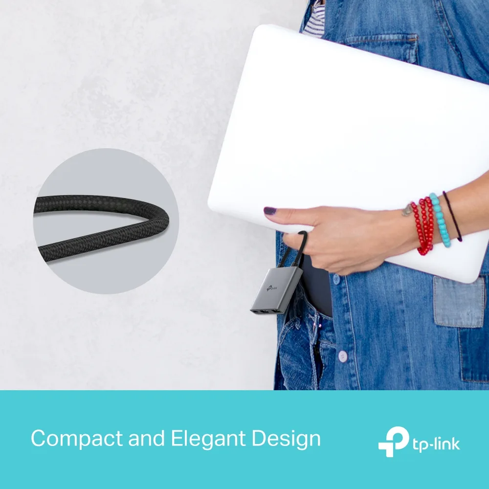 Хаб USB TP-LINK  UH3020C USB-C > 1xUSB3.0/1xUSBC (PD 100W)/1xHDMI