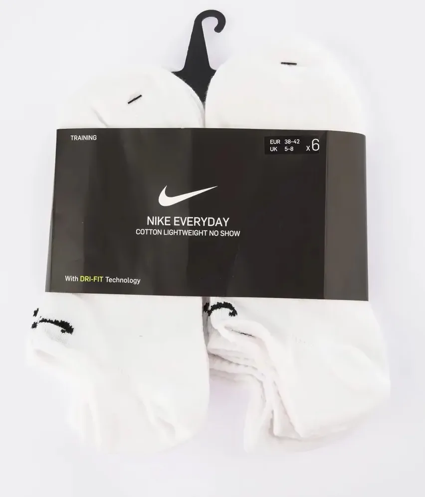 Шкарпетки NIKE бавовна 38-42 білий унісекс 3 пари