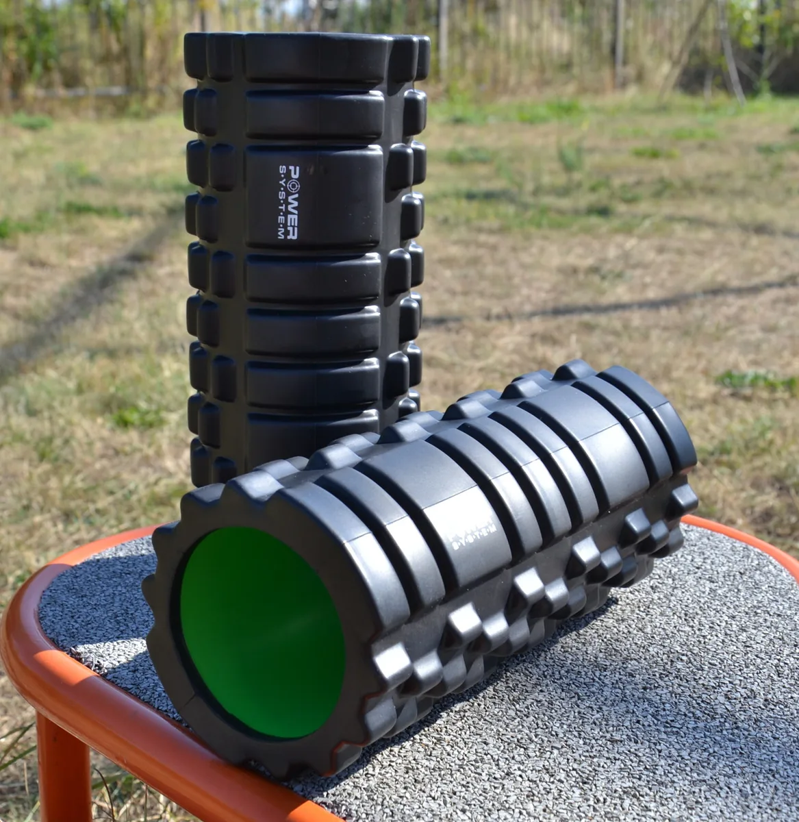 Массажный ролик Active Point EVA 33х15 см Зеленый