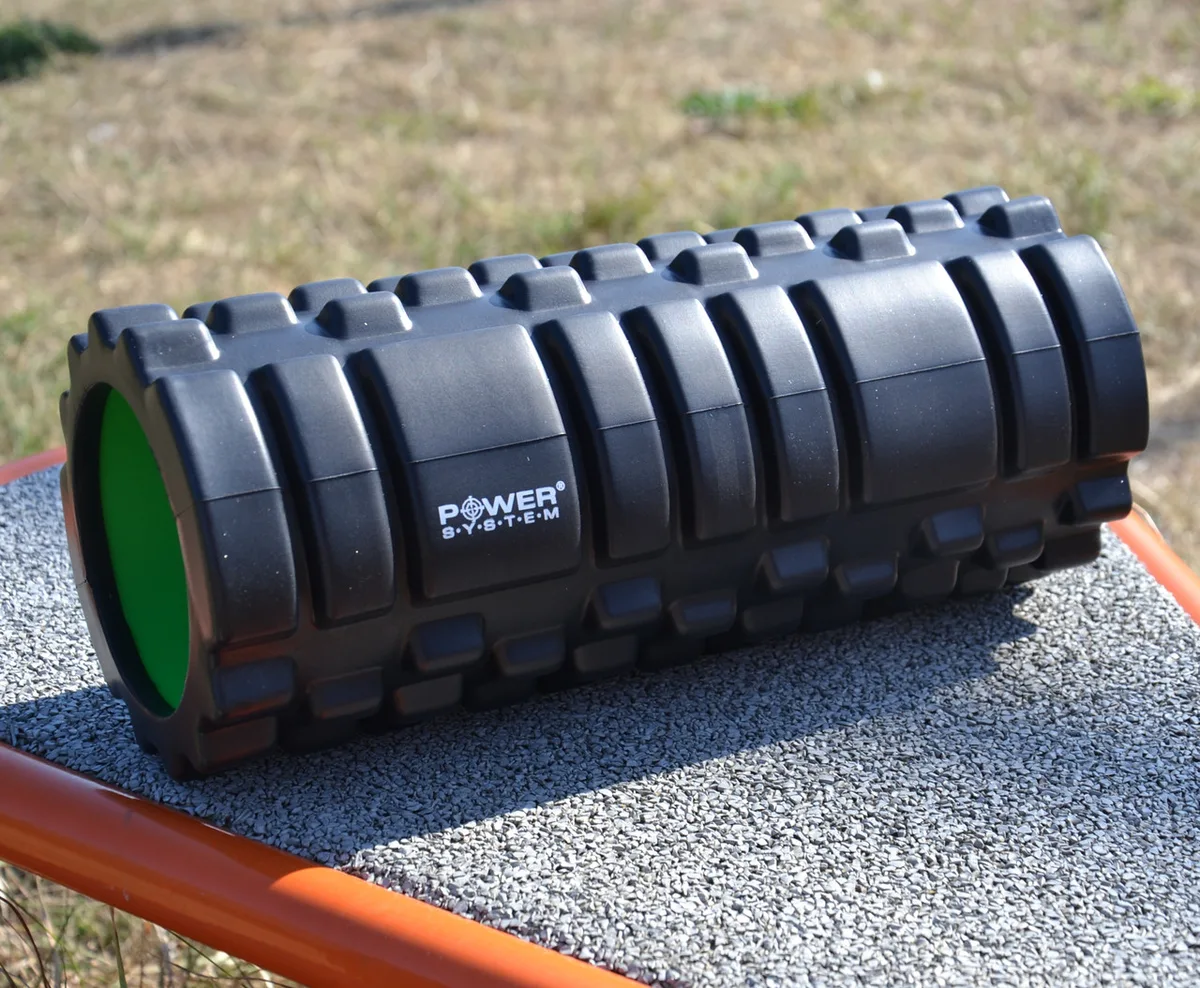 Массажный ролик Active Point EVA 33х15 см Зеленый