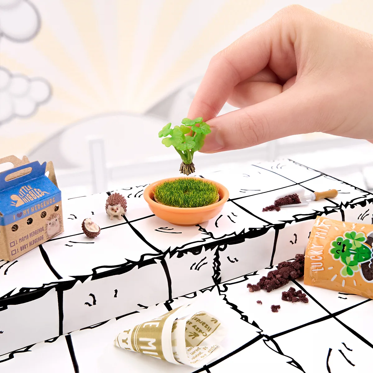 Ігровий набір Miniverse Animals комбіновані матеріали 20,5х30,1х29,8 см