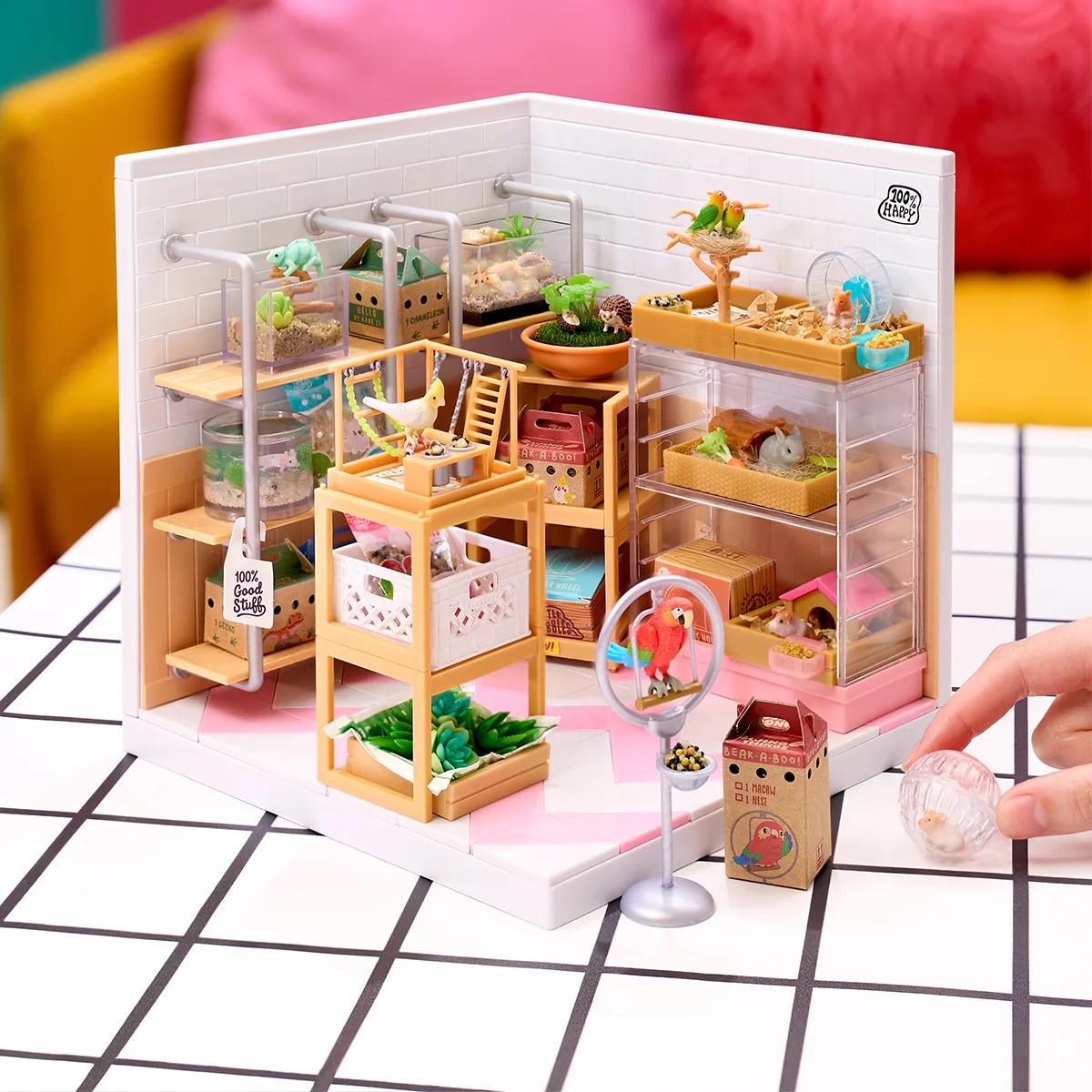 Ігровий набір Miniverse Animals комбіновані матеріали 20,5х30,1х29,8 см