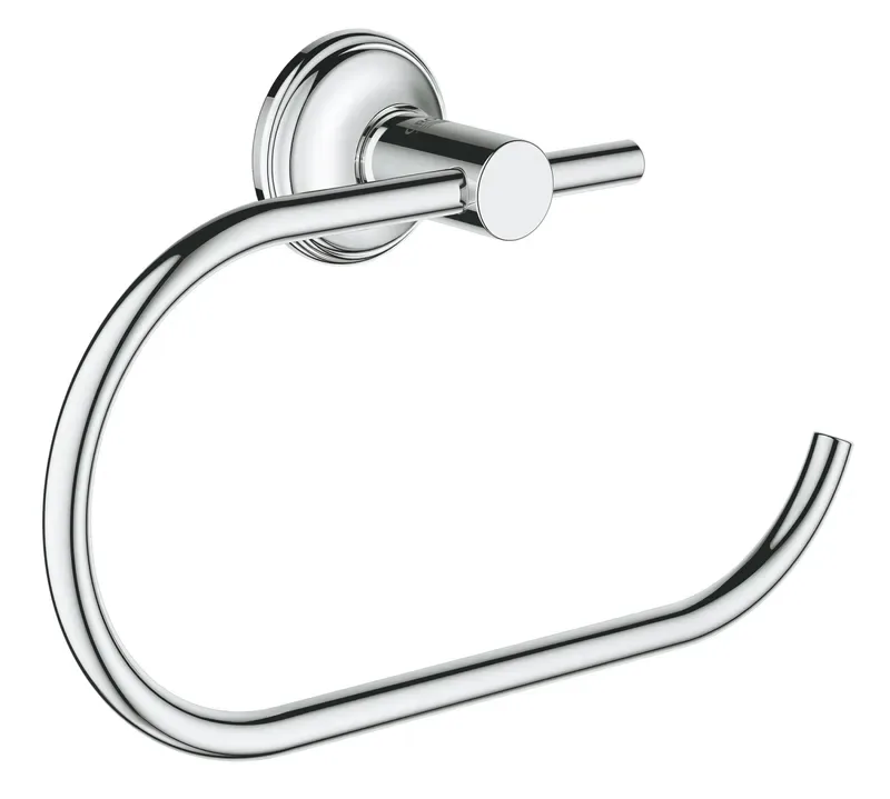 Тримач для туалетного паперу Grohe нержавіюча сталь 114х183х50 мм сталевий хромований глянцевий