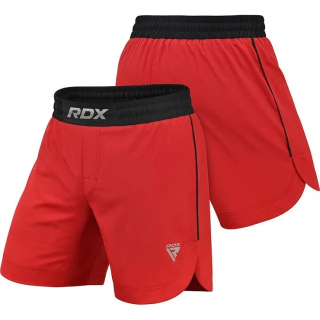 Шорти RDX поліестер S червоні для MMA