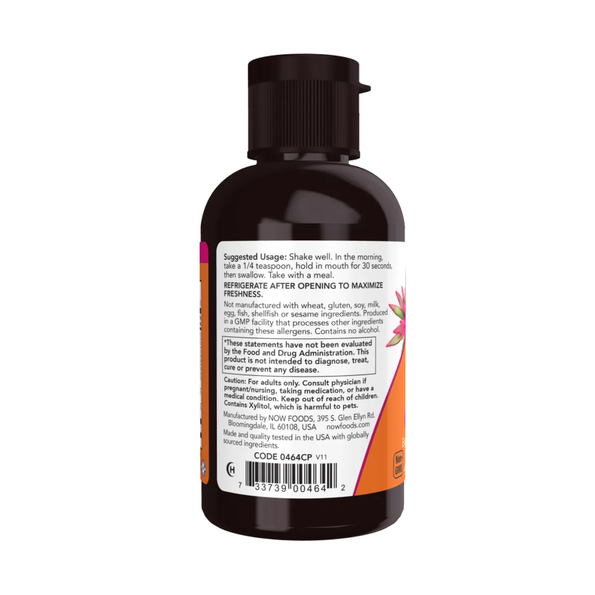 B-12 Liquid B-Complex Now Foods веганская добавка 237 мл без ГМО