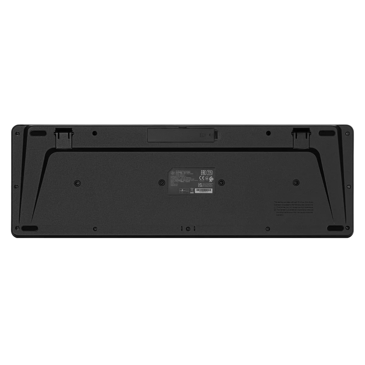 Клавиатура мембранная HP 230, 106 клавиш, WL, EN/UK, черная