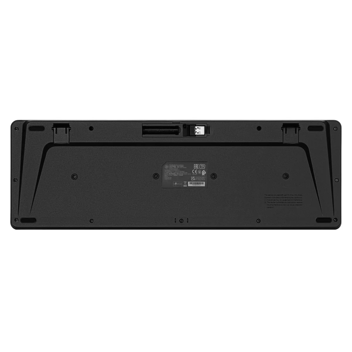 Клавиатура мембранная HP 230, 106 клавиш, WL, EN/UK, черная