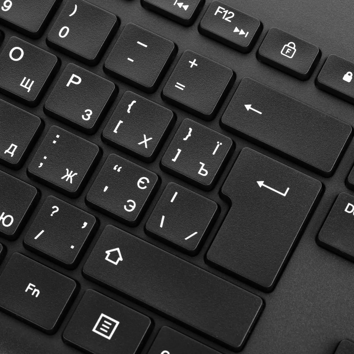 Клавиатура мембранная HP 230, 106 клавиш, WL, EN/UK, черная