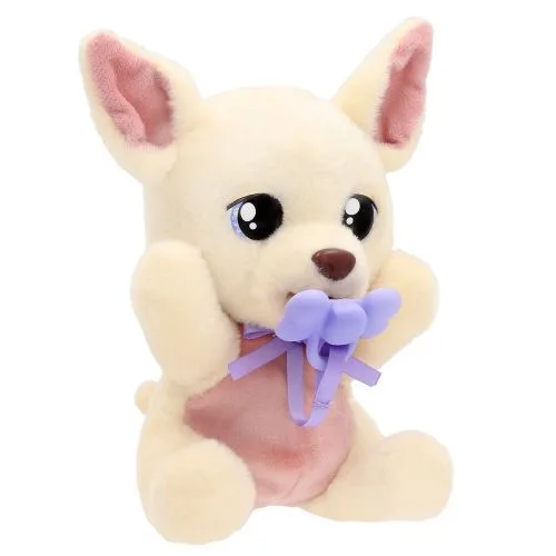 Інтерактивна іграшка Baby Paws Чихуахуа м'яке цуценя для дітей з функцією годування та сну