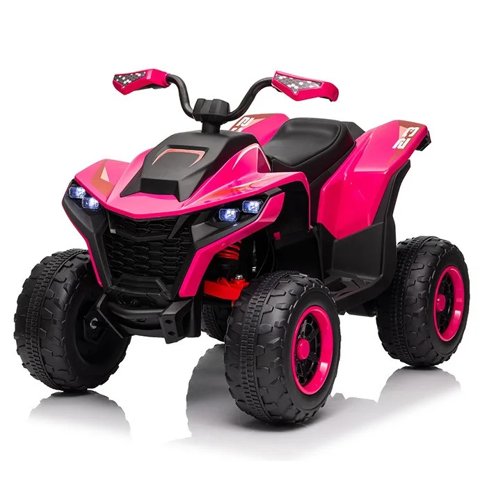 Дитячий квадроцикл Bambi Racer M 6128EBLR 24V 4 мотори комбінований рожевий
