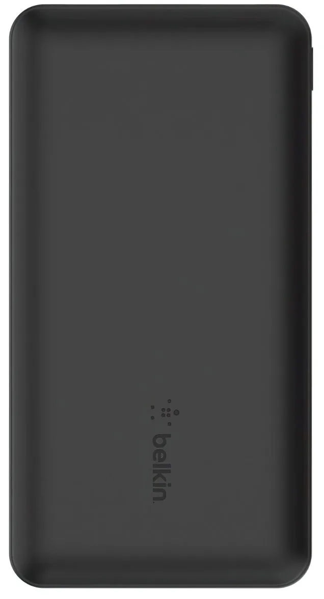 Портативный литий-ионный аккумулятор Power Bank Belkin 10000мА·ч, 15Вт, 2xUSB-A/USB-C, черный.