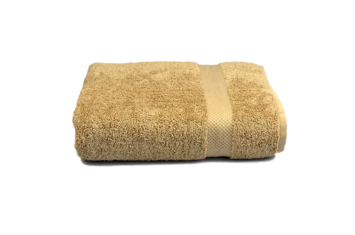 Рушник махровий Home Line 100% бавовна 70х140 см коричневий