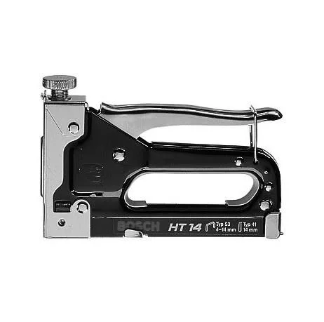 Степлер Bosch Professional HT 14, 4-14мм, скоби типу 53A, цвяхи типу 41.