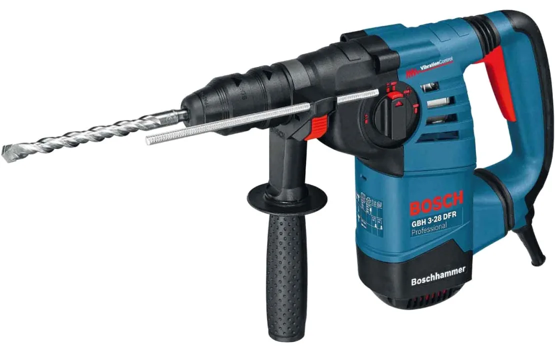 Перфоратор Bosch Professional GBH 3-28 DFR SDS-plus 800 Вт, 3.5 Дж, вага 3.6 кг