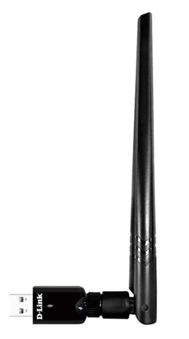 WiFi-адаптер D-Link USB 3.0 867 Мбіт/сек зовнішня антена чорний
