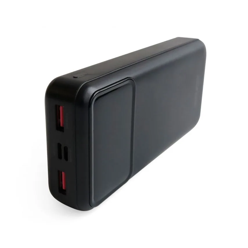 Power Bank WALKER Li-polymer 20000mAh 74Wh чорний