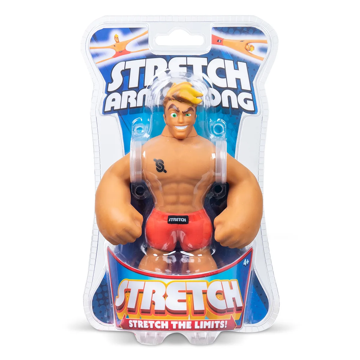 Стретч-іграшка Stretch Armstrong комбіновані матеріали 17,7 см Чорний