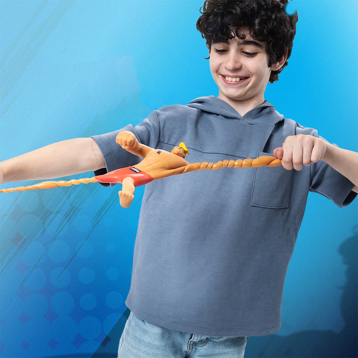 Стретч-іграшка Stretch Armstrong комбіновані матеріали 17,7 см Чорний