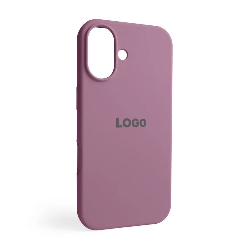 Чохол силіконовий для iPhone 17 бордовий