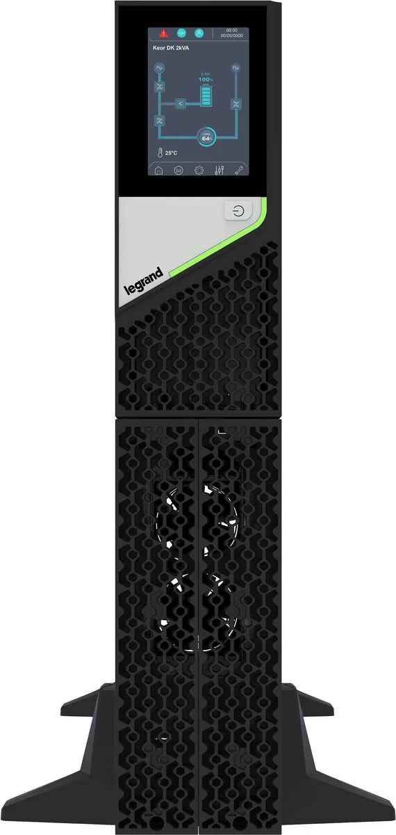 ДБЖ KEOR DK 3кВт/3кВА 440x88(2U)x640мм з батареями, час резервування 7 хвилин