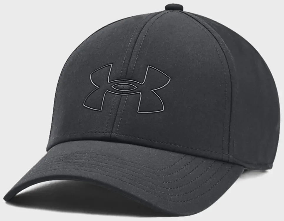 Кепка Under Armour 90% Полиэстер 10% Эластан L/XL чорна сірий чоловіча