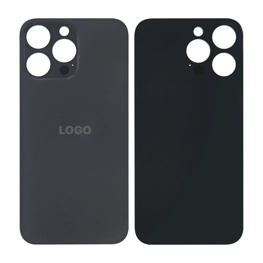Задня кришка Apple чорна для iPhone 14 Pro Max Original Quality великий виріз під камеру