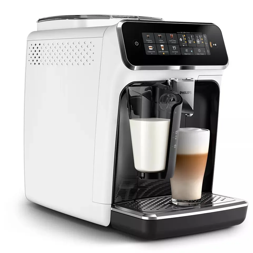 Кавоварка Philips Series 3300 1.8л, для зернової та меленого кави, автоматичний капучинатор, сенсорний дисплей, 6 авторських рецеп