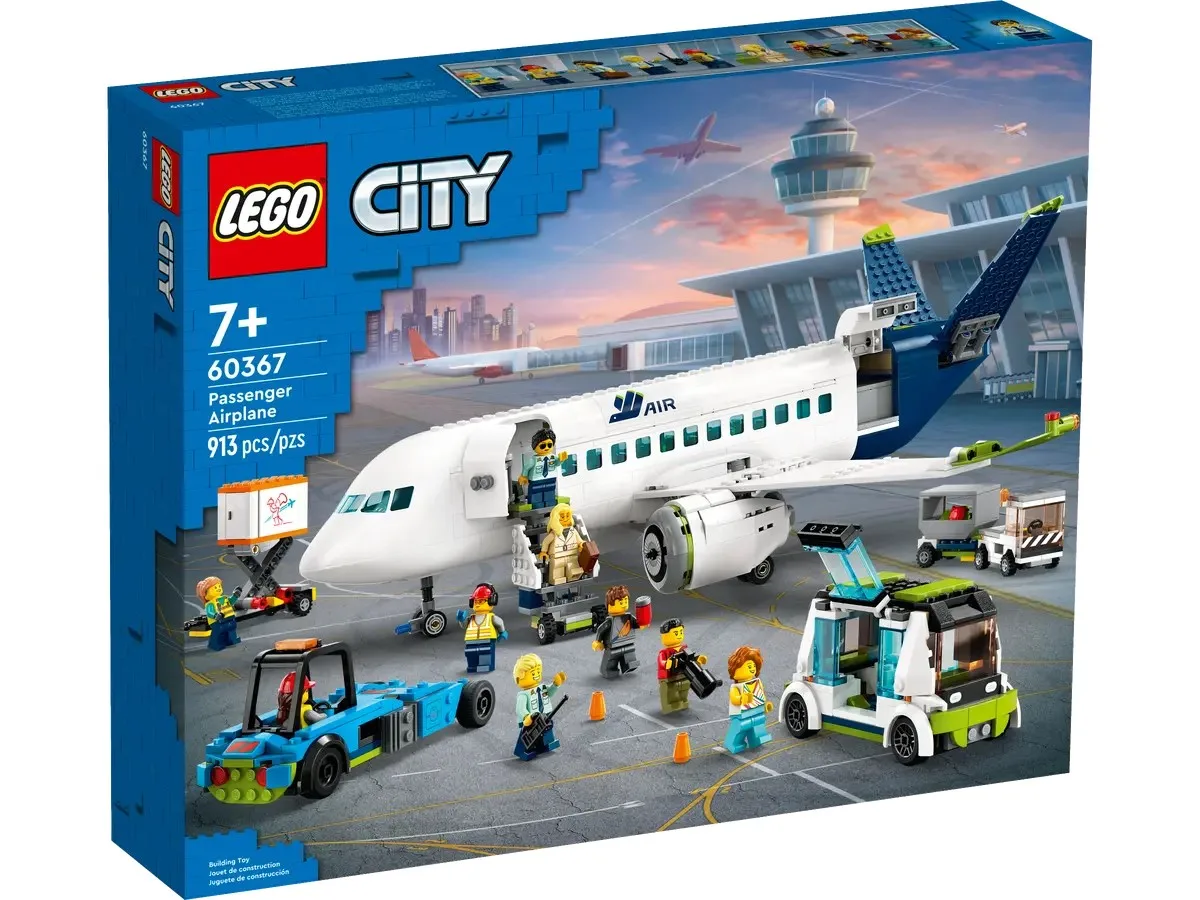 Конструктор LEGO City Пасажирський літак