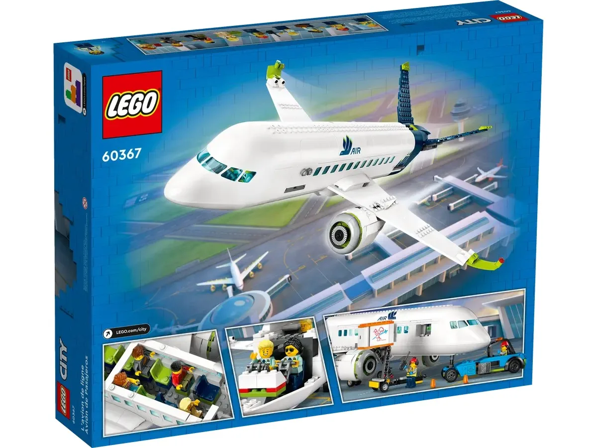 Конструктор LEGO City Пасажирський літак