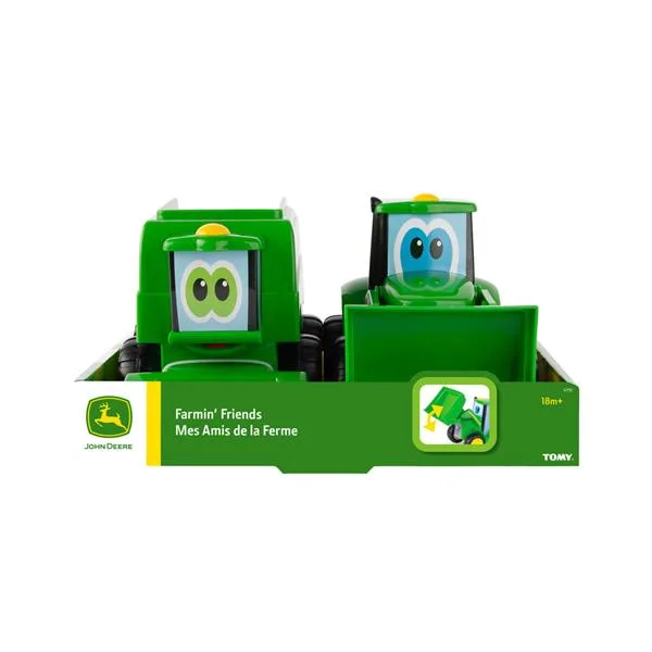 Ігровий набір John Deere Kids 2 шт. зелений жовтий 25х20х13 см
