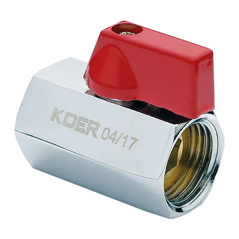 Кран міні Koer латунь 1/2" хромований