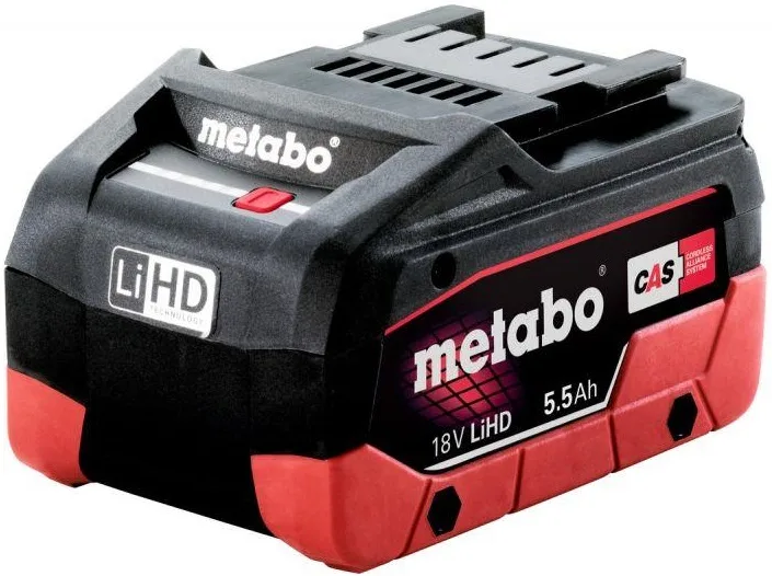 Акумулятор Metabo Li-Ion 18В 5,5Ач 0,98кг