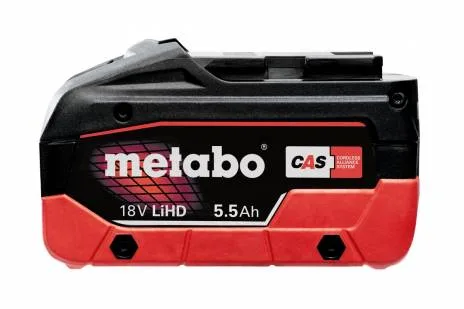 Акумулятор Metabo Li-Ion 18В 5,5Ач 0,98кг