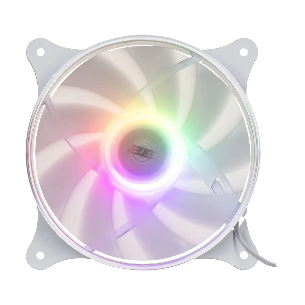 Корпусной вентилятор 2E GAMING Air Cool ACF120VW-ARGB 120мм, 1200rpm, 4pin, 23dBa, белый