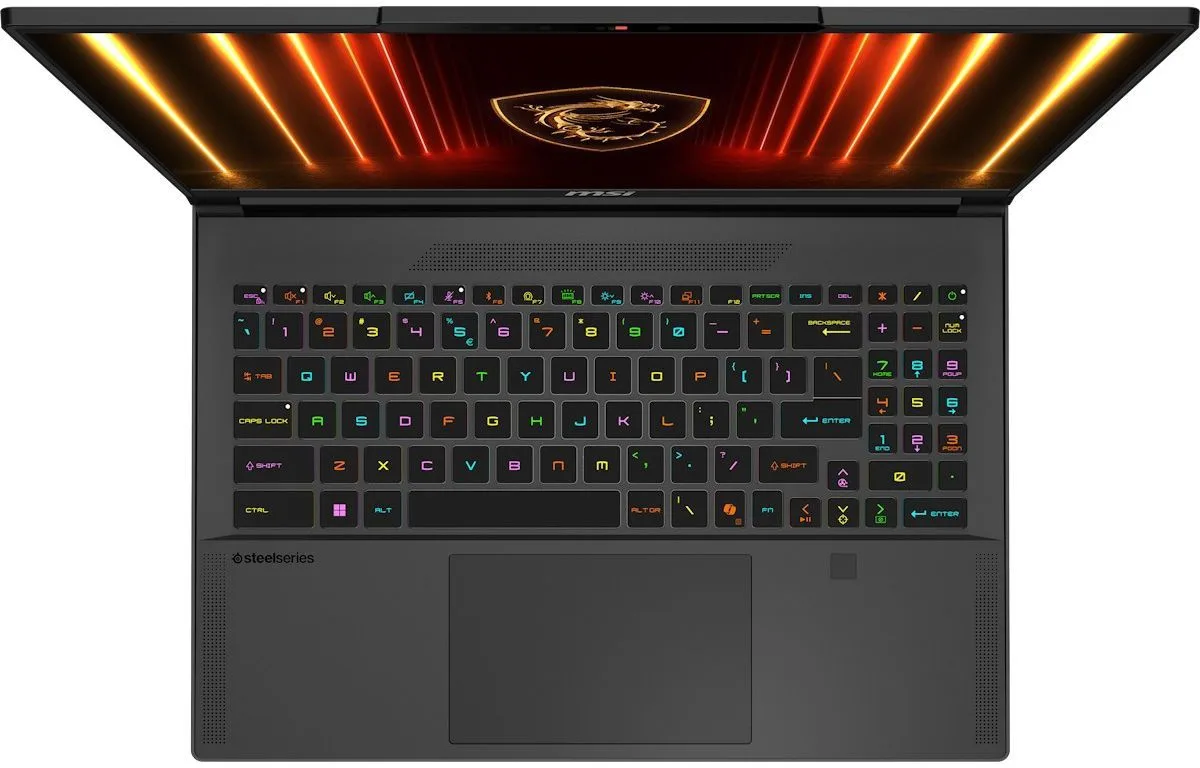Ноутбук MSI Stealth A16 AI+ A3XWHG-067XUA 16" QHD+, AMD AI 9 HX 370, 32GB, F1TB, NVD5070TI-12, DOS, чорний