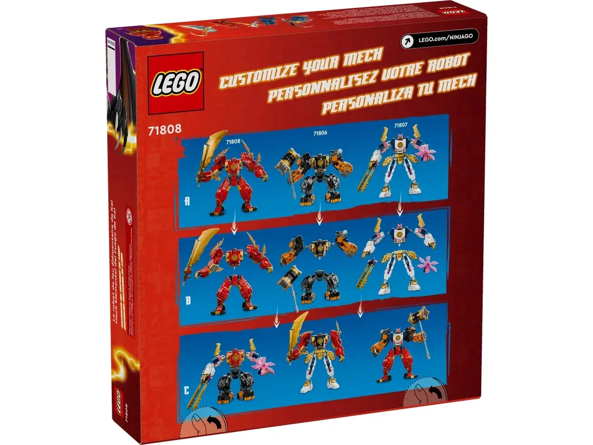 Конструктор LEGO Ninjago Робот вогняної стихії Кая