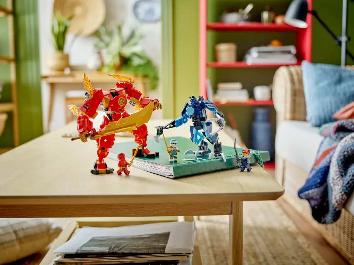 Конструктор LEGO Ninjago Робот вогняної стихії Кая