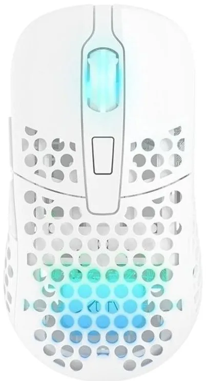 Миша Xtrfy M42, WL/USB-A, RGB, білий