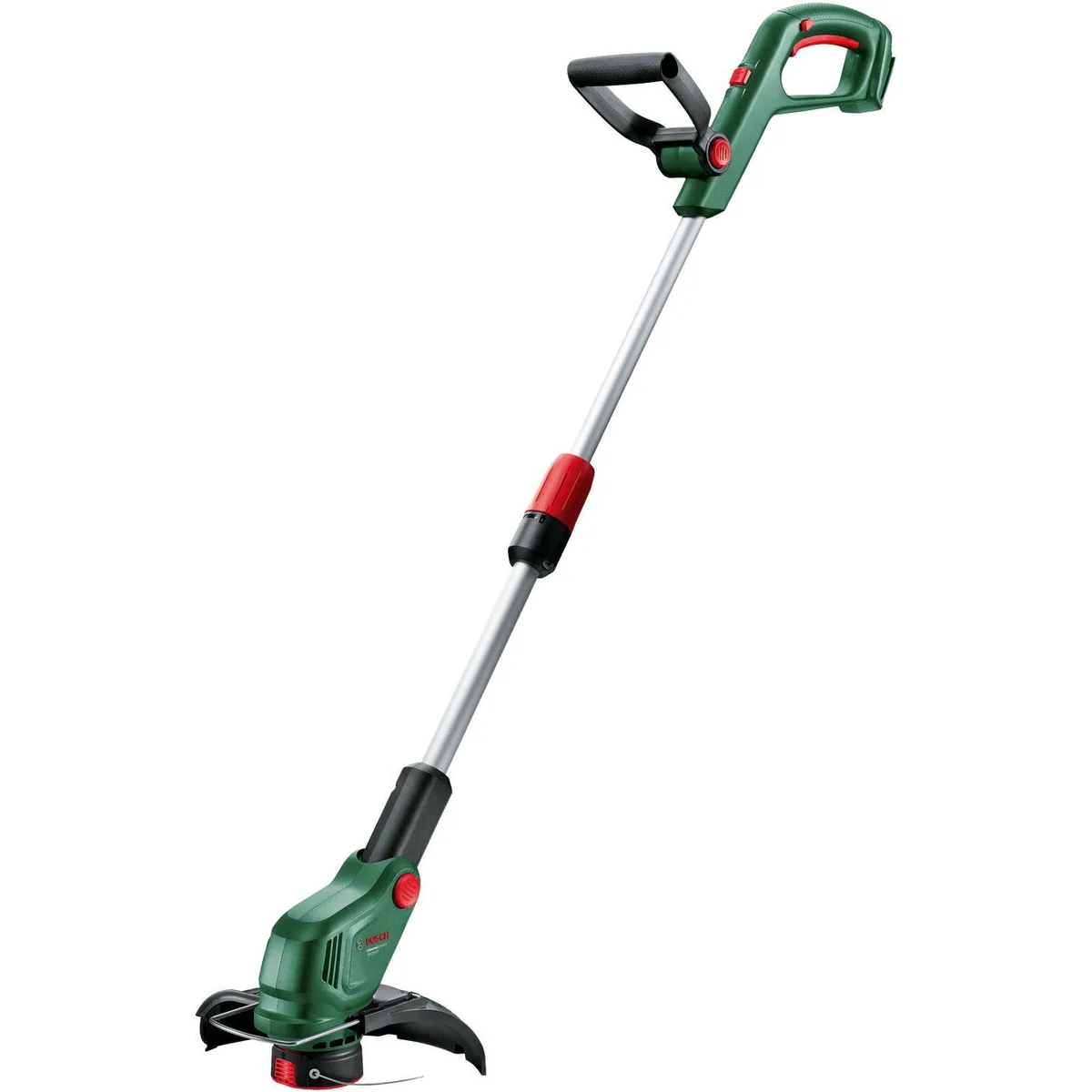 Акумуляторний садовий тример Bosch UniversalGrassCut 18V-26-500, 1x2.5А·год, 26 см, легкий (3.5 кг) для зручного догляду за газоно