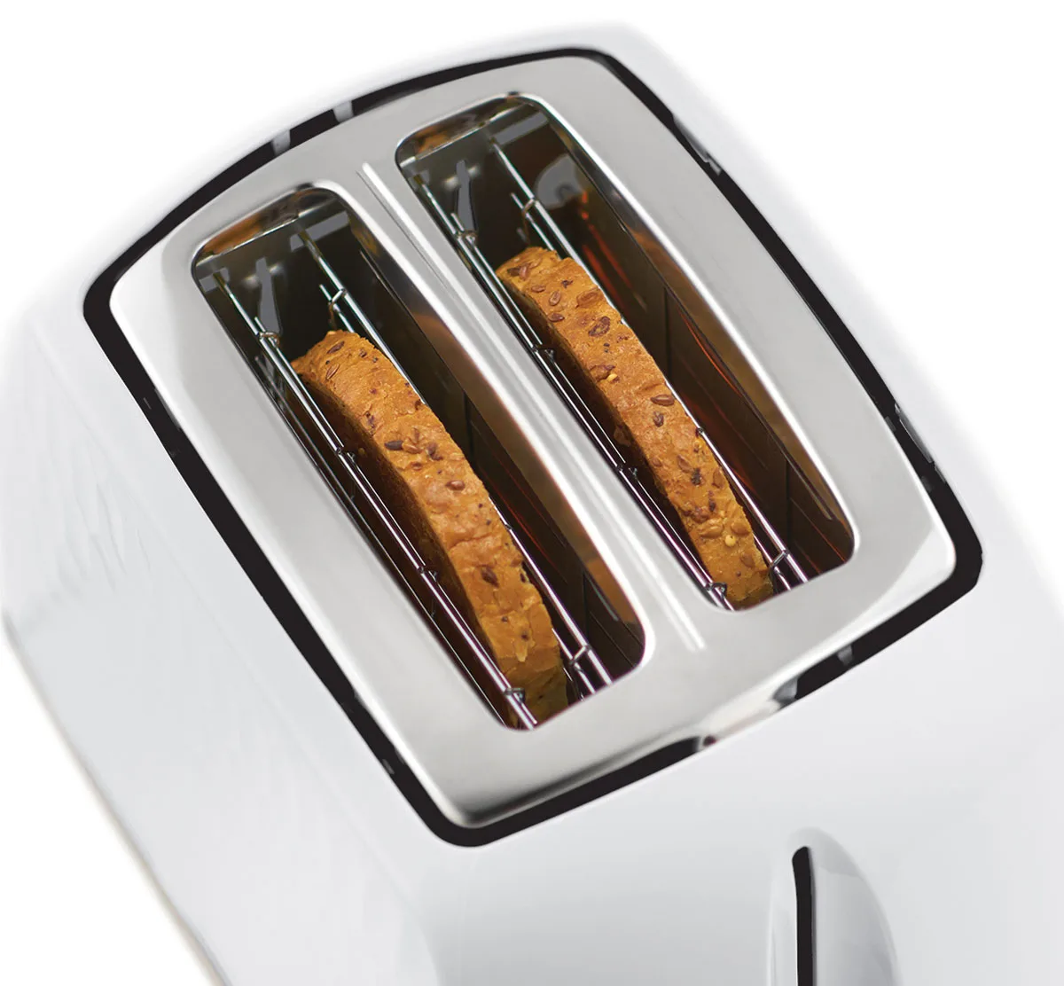 Тостер Russell Hobbs Honeycomb 850 Вт пластиковий білий