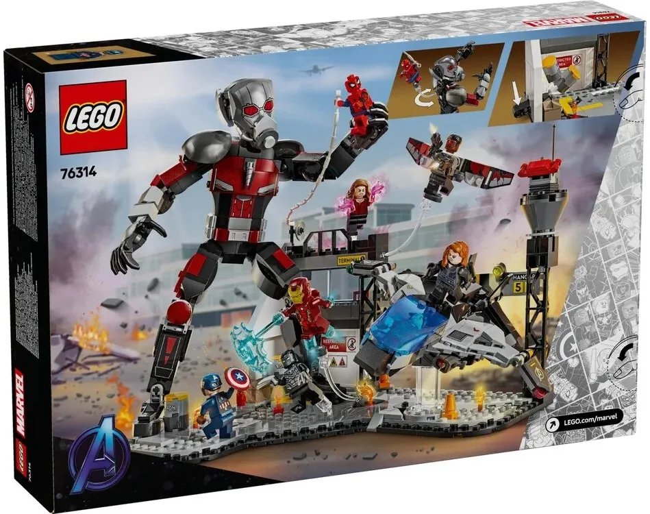 Конструктор LEGO Super Heroes 76314 різнокольоровий для дітей від 10 років